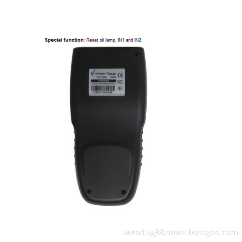 Multilanguage V-Checker V302 VAG PRO Code Reader for Car Diagnostic Tools